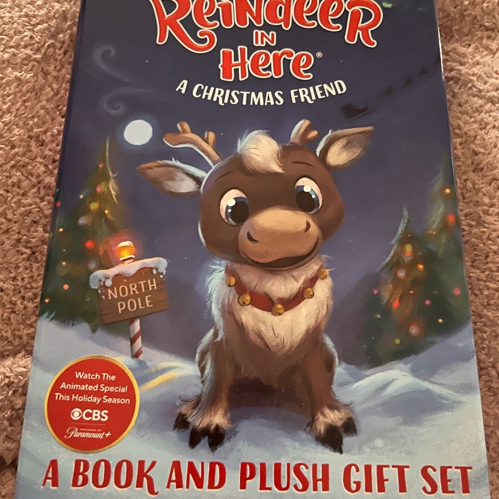 : A Christmas Friend Book and Plush Gift Set